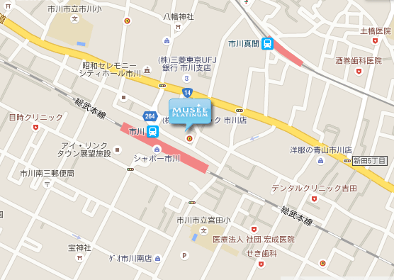 �~���[�@�A�N�e�B�I�[���s��X�@�n�}